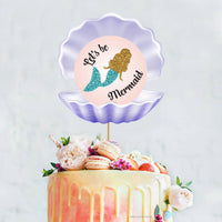 Girl Baby Shower Cake Topper | Baby Gender Reveal Cake Topper