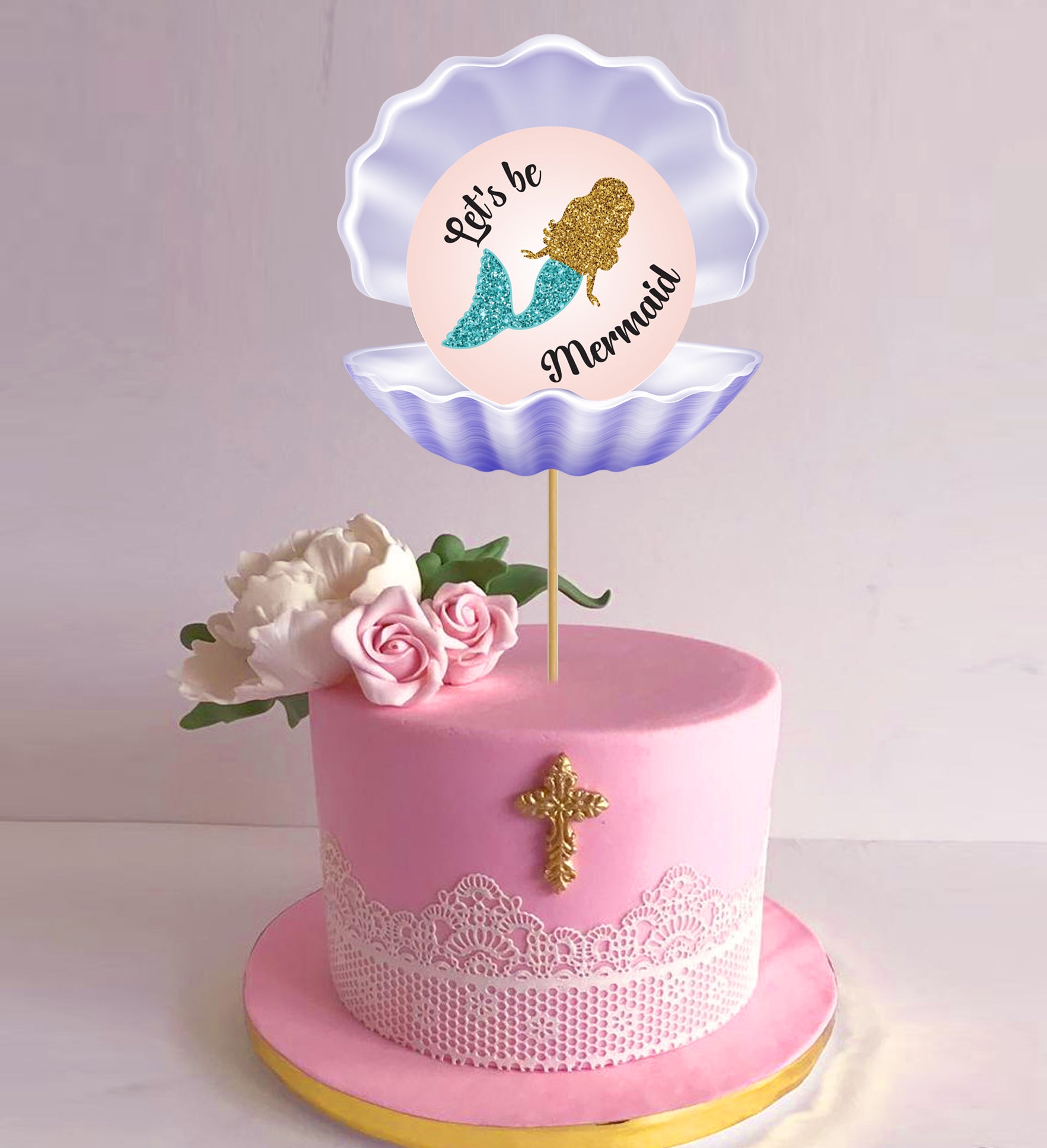 Mermaid themed baby shower cake | Jenny Wenny | Flickr