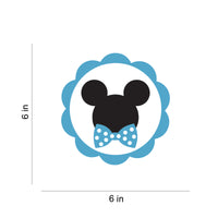 Mickey Mouse  Baby Shower Cupcake Toppers | Cupcake Decorations for Baby Shower