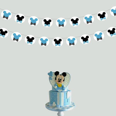 Party Decorations Baby Shower Garland | Mickey Mouse Themed Garland