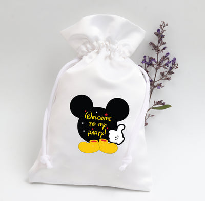 Mickey Mouse Birthday Bag Ideas | Birthday Favor Bags for Boy