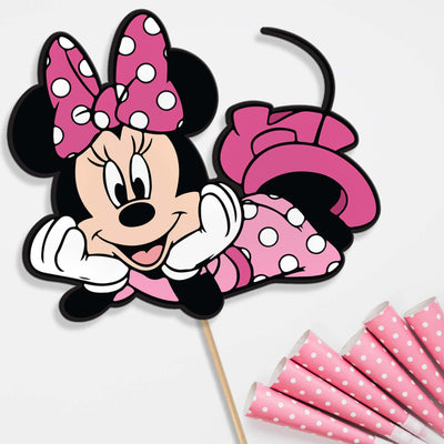 Minnie Mouse Cake Topper | Minnie Mouse Cake Topper for Baby Shower