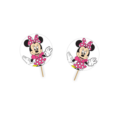 Minnie Mouse Cupcake Topper | Baby Minnie Mouse Cupcake Toppers