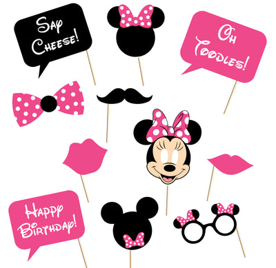 Minnie Mouse Photo Booth | Minnie Mouse Photo Prop