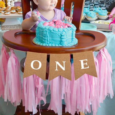 one banner highchair