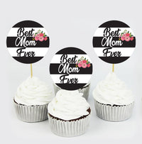 Mothers Day Cupcake Decorations | Mother's Day Party Supplies