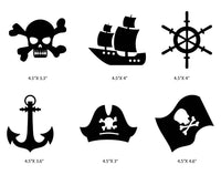 Ideas For Cupcake Toppers | Pirate Cupcake Decorations