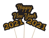 Ideas for New Year Party | New Year Cupcake Toppers