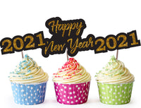 Ideas for New Year Party | New Year Cupcake Toppers