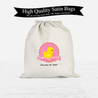 Baby shower Party Favor Bags | Pink Duck Party Goodie Bags