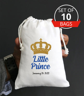 Prince Baby Shower Party Supplies| Baby Shower Favor Bags Ideas