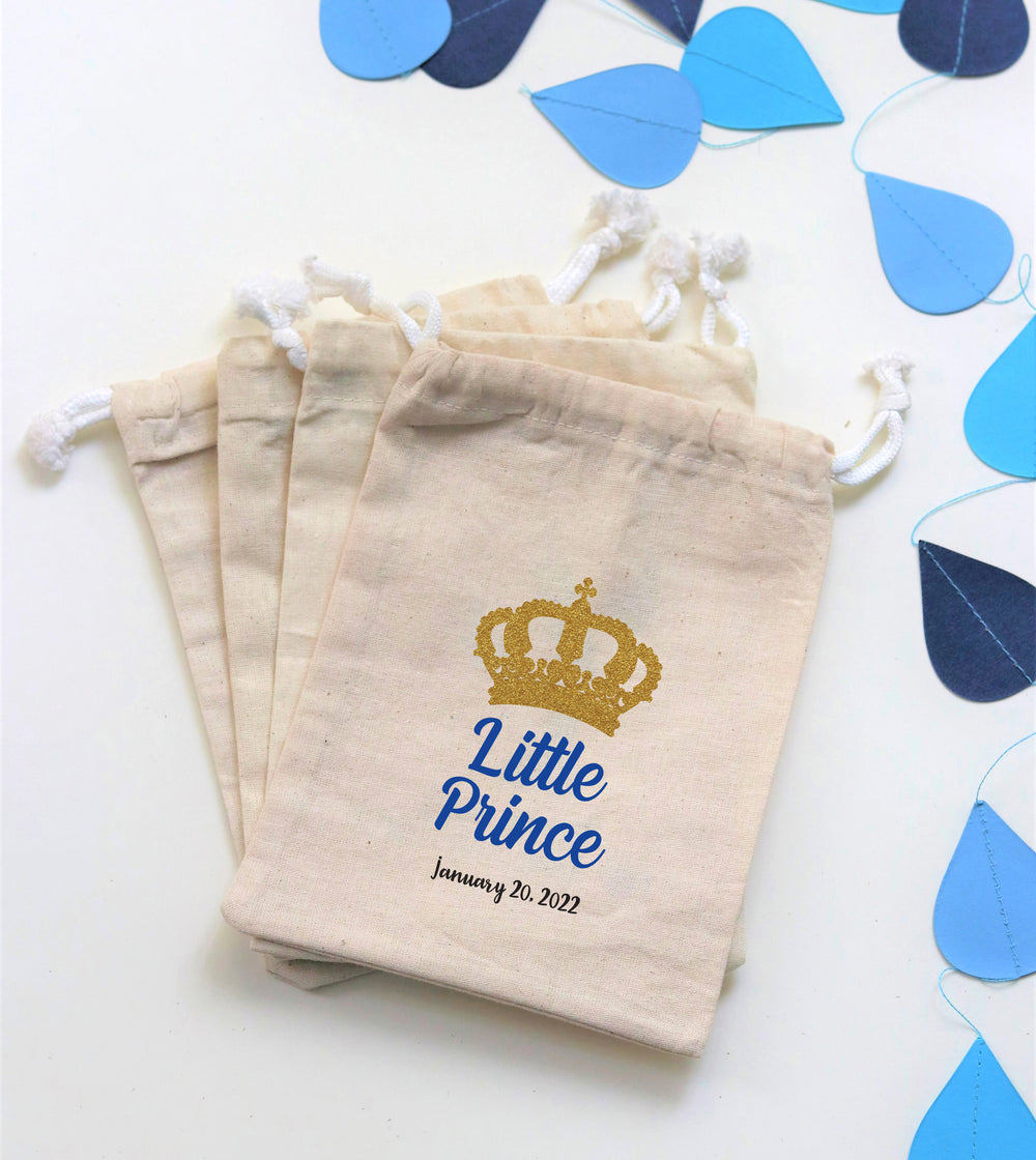 Prince Baby Shower Party Supplies| Baby Shower Favor Bags Ideas