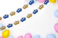 Prince Theme Garland Decoration for Boy Baby Shower