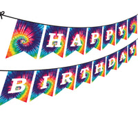 Retro Birthday Party Decoration Ideas - Banner
