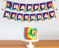 Retro Birthday Party Decoration Ideas - Banner