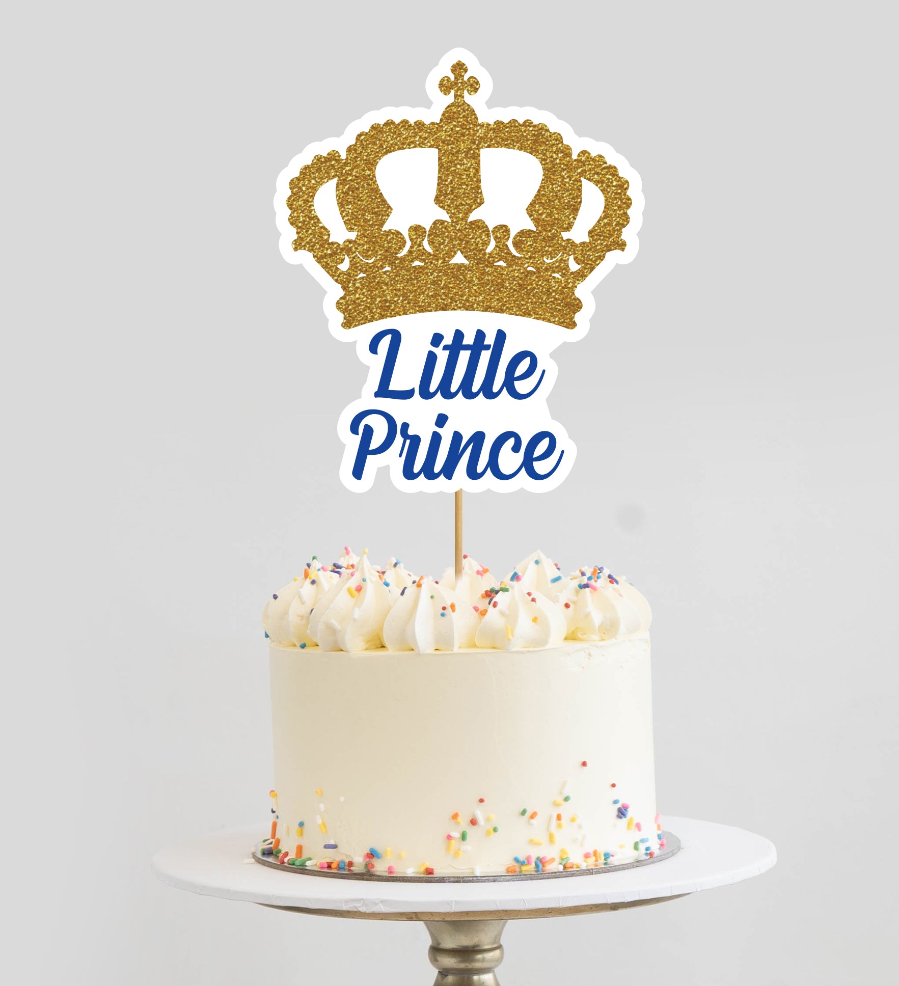 1st Birthday Prince Cake by clvmoore on DeviantArt