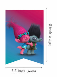 Trolls Birthday Party Theme - Banner