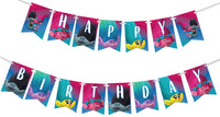 Trolls Birthday Party Theme - Banner