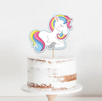 Unicorn Cake Topper | Unicorn Baby Shower Cake Topper