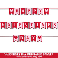 Valentines Day Party | Happy Valentines Day Banner